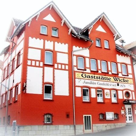 Gaststaette Wicke Hotel Baunatal Eksteriør billede