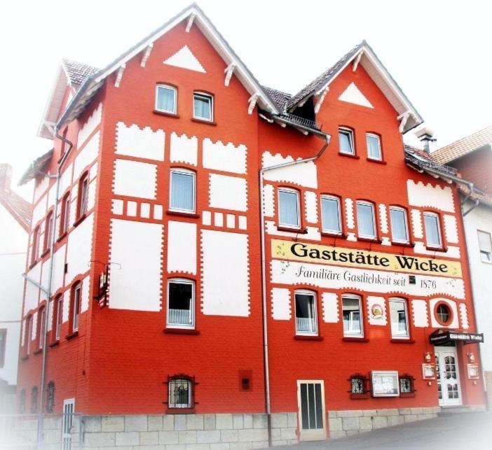 Gaststaette Wicke Hotel Baunatal Eksteriør billede